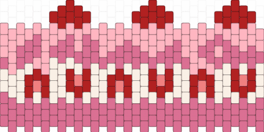 Strawberry Cake Cuff - pink