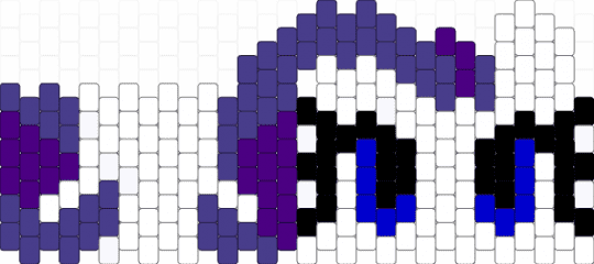 Rarity Cuff - white,purple
