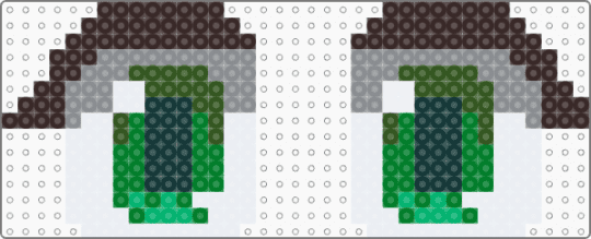 Pixel artstyle eye test please ignore - brown,gray,test