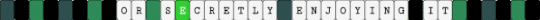Single for the Harlequin rotator cuff!! - gray, green, white