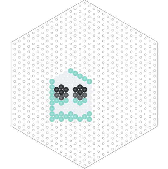 Ghostie! - blue, cotdghosts, ghost, light blue, white