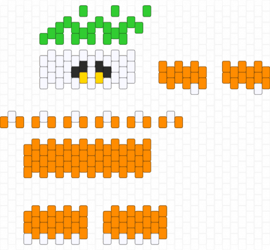 Pumpkin clown - orange