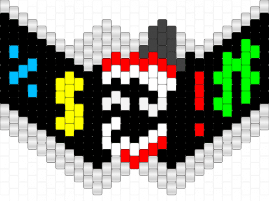 Remix of tdac sensor bar - black,white,red,green