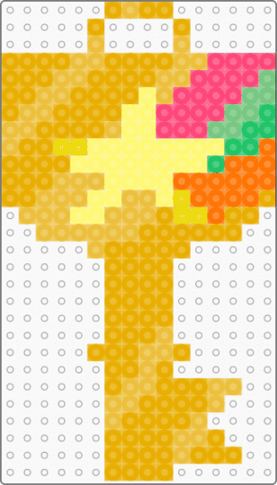 Key to Mabel-Land Necklace - orange,yellow