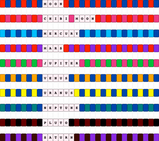 Sailor Moon singles 🌙 - anime, blue, brown, colorful, pink, sailor moon, singles