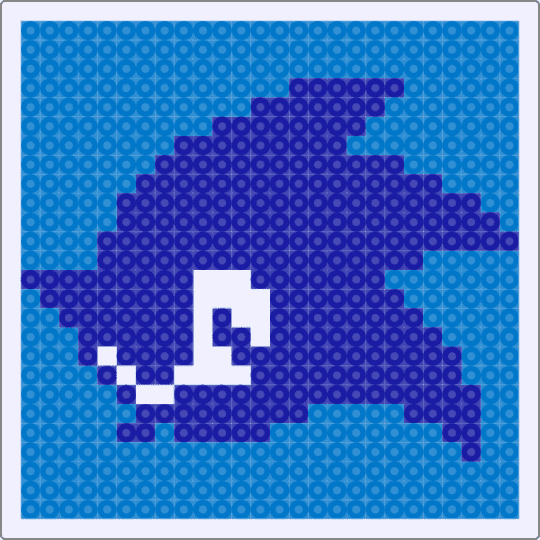 Sonic the Hedgehog square - blue, purple, sega, sonic, sonic the hedgehog