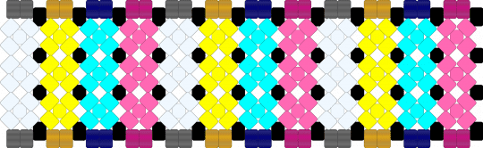 Steven Universe Diamond Rotator (X-base) - yellow,light blue,pink