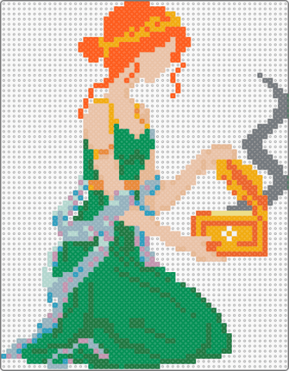 Pandora's Box - green,orange,beige,pandora,myth,mythology
