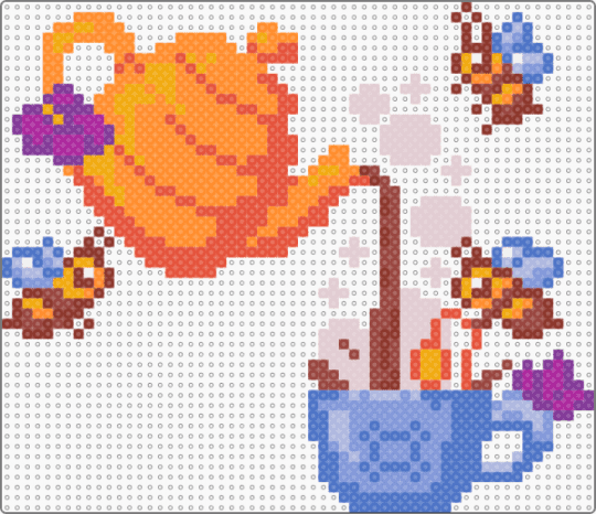 Honey Bee Tea - red,orange,bee,tea,cute,kawaii,bugs