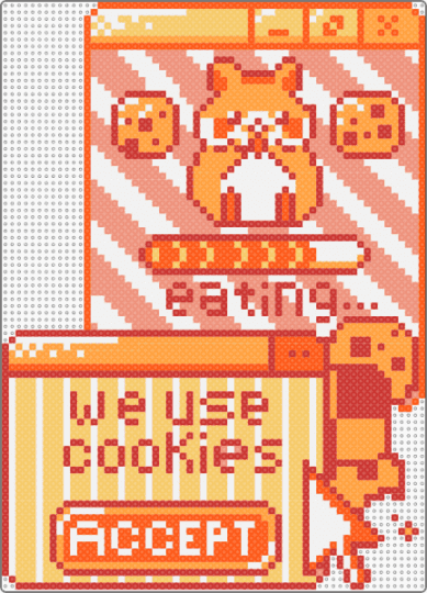 We Use Cookies - orange,cookie,cookies,hamster,internet,food,cute