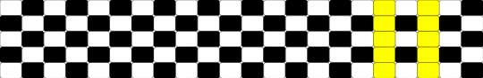Starting line - white