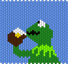 Kermit bottle - kermit the frog,tea,coffee,meme,panel,sesame street,social media,humorous,vibrant,green,blue