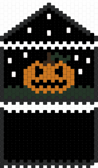 Pumpkin Wallet - black, cute, halloween, jackolantern, orange, pumpkin, spooky