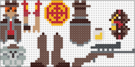 Sniper Dangly Guy Plus Accessories! - brown,gray,team fortress 2,tf2,sniper tf2,doll,dangle,accessories