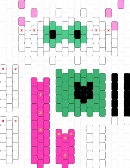 Ralsei 3d Doll - pink,green,ralsei,deltarune,toby fox,scarf,doll,multistitch
