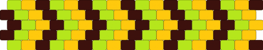 Kris lightword arrow pattern - arrow, brown, cuff, deltarune, green, kris, yellow