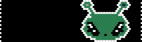 Alien Kandi - black,green,alien,ufo,ikea alien