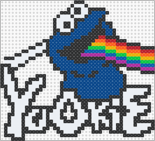 yookie monster darkside - yookie,cookie monster,dark side of the moon,mashup,sesame street,dj,music,edm,black,white,blue