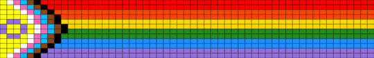 LGBTQIA+ - yellow,light blue,red,purple