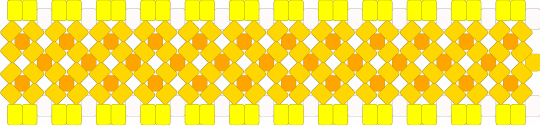Duck UFO cuff x-base cuff (inspired by Lucifer from Hazbin Hotel) - beginner, beginner friendly, duck, easy, hazbin hotel, ufo cuff, xbase cuff, yellow