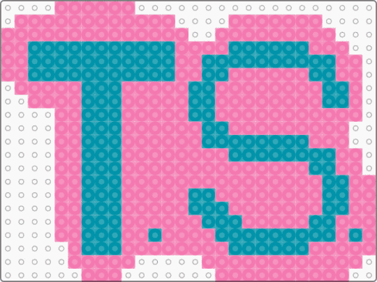 T.S. Taylor swift - pink, teal