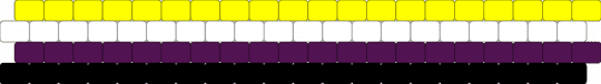 Non-binary cuff :D - yellow,pink,lgbtq,nonbinary,cuff