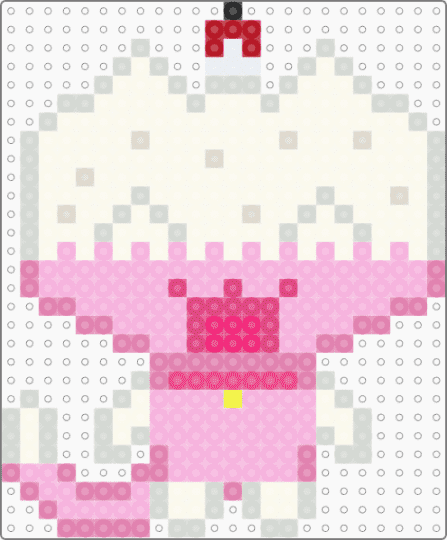 ♡°•pink melon soda neko•°♡ 🥤🍈🍒🍨🍓🎀 - white,pink,kawaii,cute,oc