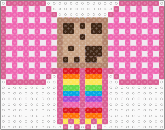ᯠྀི 𓇮 ᯄ 🍭🦄… tweencore cookie bow…!! 🍪🎀 𖾕𖾝꙼ᩚ𛲕𖾟 - bow, colorful, cookie, cute, food, jojifuku, pink, rainbow, tweencore