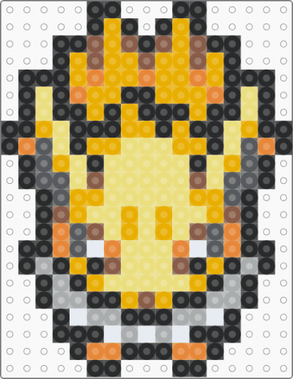 (135) Jolteon WS - eeveelution, electric pokemon, gen 1, jolteon, orange, pokemon, yellow