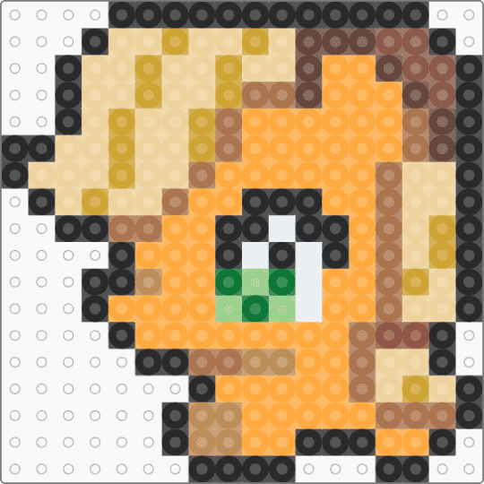 Smol Applejack - applejack, beige, mlp, my little pony, orange, tan