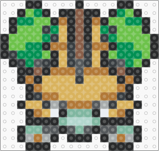 (406) Grotle WS - tan,orange,green,grotle,starter pokemon,grass,pokemon,gen 4,sinnoh