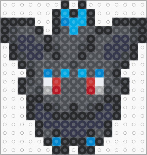(570) Zorua OS - black, gen 5, pokemon, purple, unova, zorua