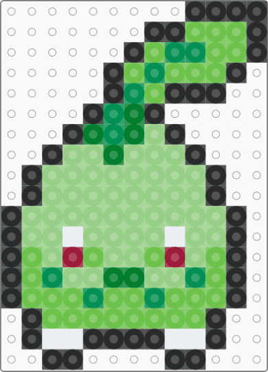 (152) Chikorita WS - green,teal,pokemon,chikorita,grass pokemon,starter pokemon,gen 2,johto