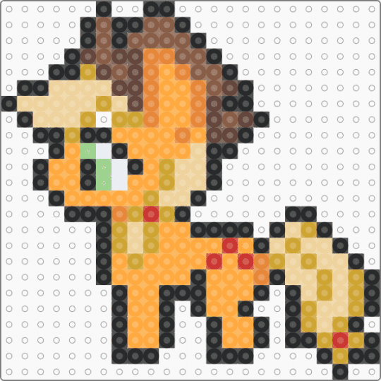 Simple Applejack - applejack, beige, mlp, my little pony, orange
