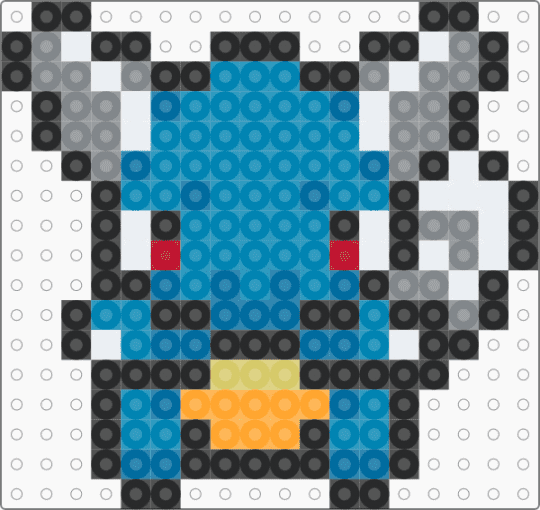 (008) Wartortle WS - gray,light blue,blue,pokemon,wartortle,water pokemon,starter pokemon,gen 1,kanto