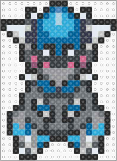 (409) Rampardos WS - black,gray,blue,rampardos,pokemon,rock pokemon,fossil,fossil pokemon,sinnoh,gen 4