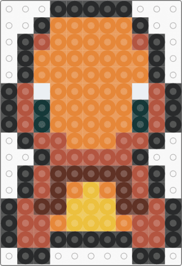 (004) Charmander - orange,red,charmander,pokemon,gen 1,kanto,fire pokemon,starter pokemon