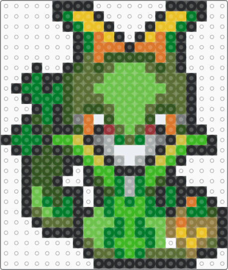 (497) Serperipr WS - green,gold,serperior,pokemon,grass pokemon,starter pokemon,gen 5,unova