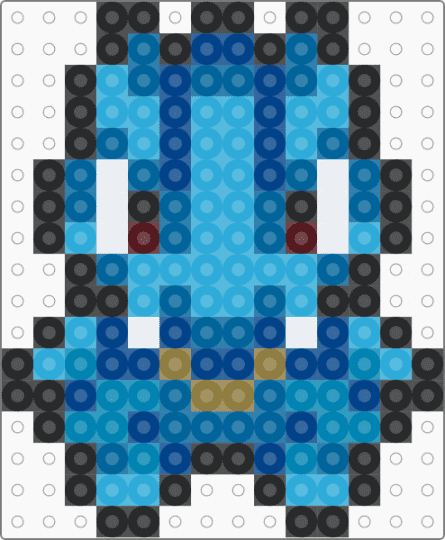(158) Totodile WS - blue,light blue,totodile,pokemon,water pokemon,starter pokemon,gen 2,johto