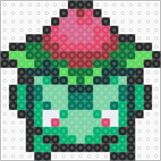 (002) Ivysaur WS - teal,green,pokemon,ivysaur,gen 1,kanto,poison pokemon,grass pokemon