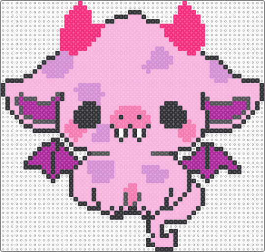 Strawberry Vampire Cow - pink,strawberry,vampire,cow,cute,chibi