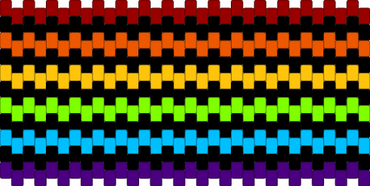 Scene core multistich cufffffffff - black, colorful, green, multistich, orange, purple, rainbow, scenecore, stripes, yippie