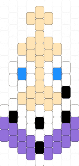 Kinger - beige, purple