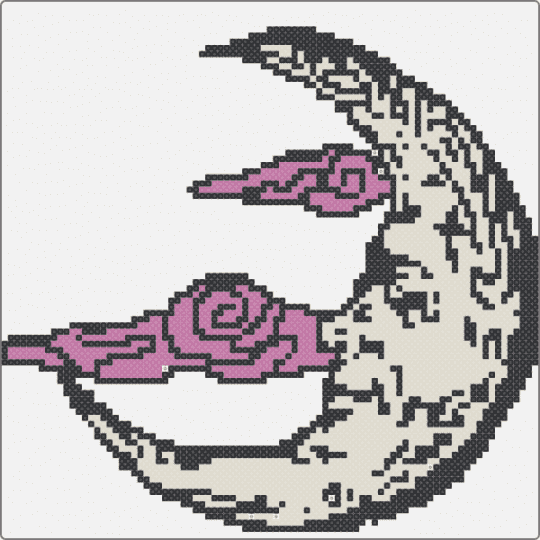 Moon - white,beige