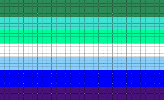 Gay flag :P - light blue,purple