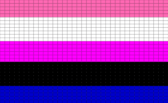 genderfluid flag! :P - pink,purple