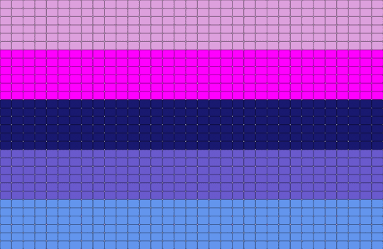 omnisexual flag requested by @cannibal_clown - pink
