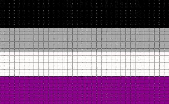 asexual flag :) - beige,pink