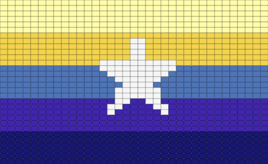 -stargender flag- - yellow,purple