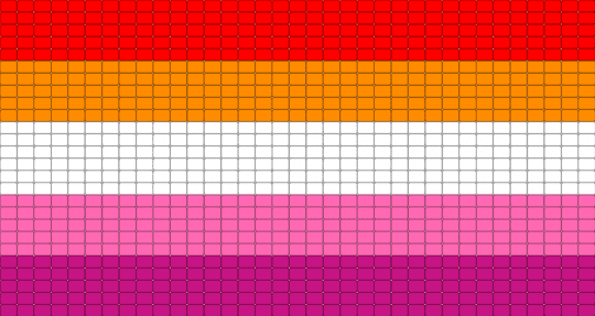 Lesbian flag! - pink